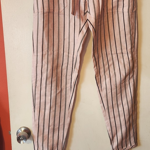 New Authentic Rag & Bone pink claudia striped pants - Picture 7 of 8